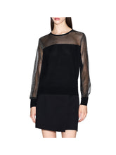 ARMANI EXCHANGE Armani Exchange Maglia In Tinta Unita - Nero Black/Black Lurex